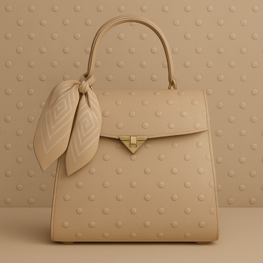Reine Autruche Beige Theodore Vaussier