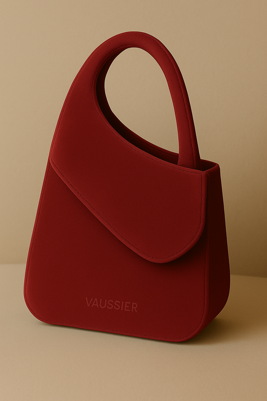 Ondine Cuir de Daim Rouge Theodore Vaussier
