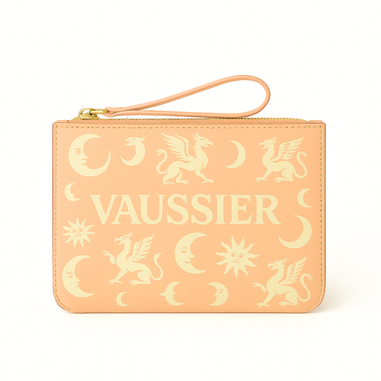 Vaussier Lunara Mini Pochette Pêche - Theodore Vaussier