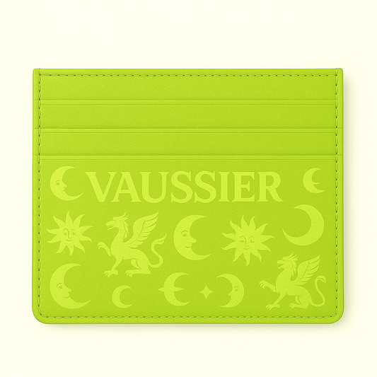 Vaussier Lunara porte-cartes Pastel à la chaux - Theodore Vaussier
