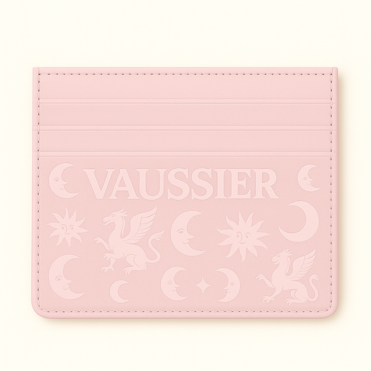Vaussier Lunara porte-cartes Rose - Theodore Vaussier