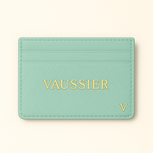 Vaussier Triomphe Porte-Cartes Menthe - Theodore Vaussier