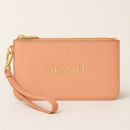 Vaussier Triomphe Mini Pochette Pêche - Theodore Vaussier