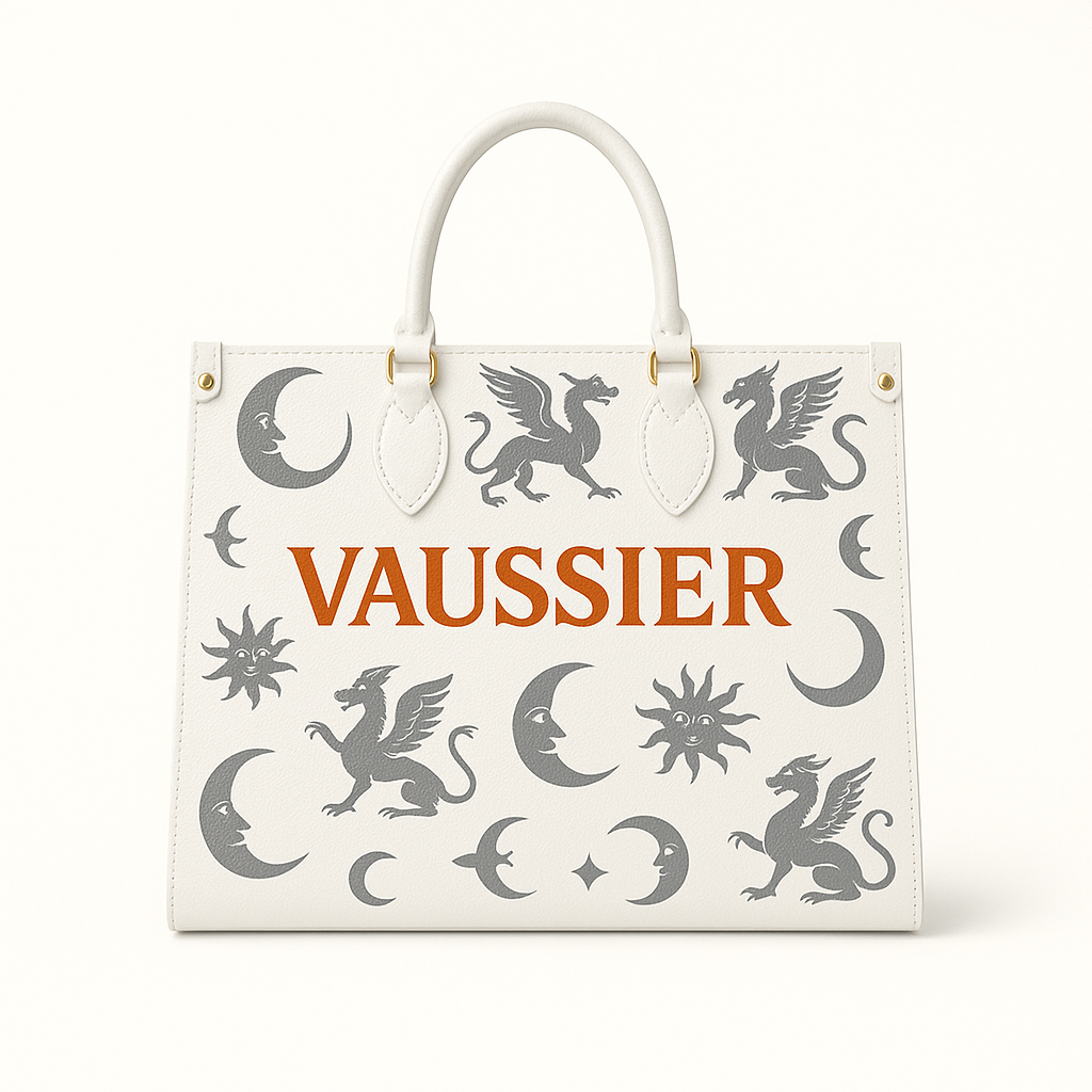 Vaussier Lunara Tote Blanc argentè Theodore Vaussier