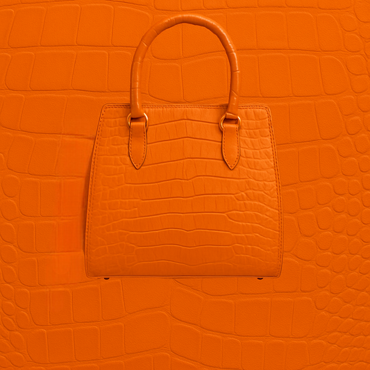 Dianna 25 - Orange Le Crocodile Theodore Vaussier
