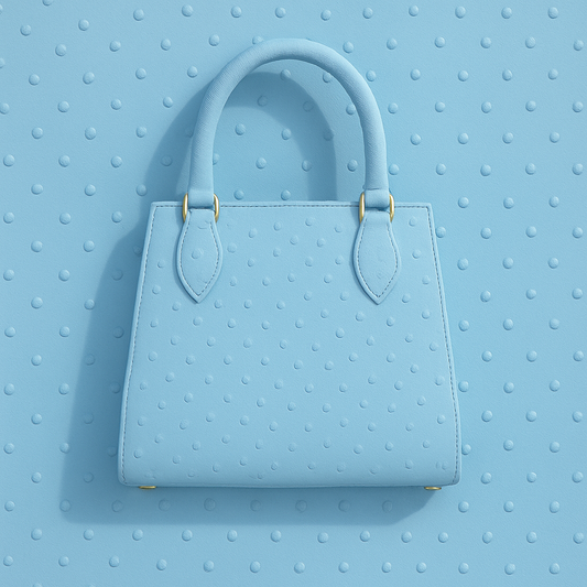 Diana 25 Bleu Bebe Autruche
