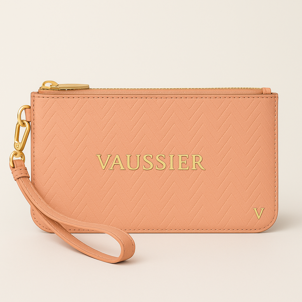 Vaussier Triomphe Mini Pochette Pêche – Theodore Vaussier